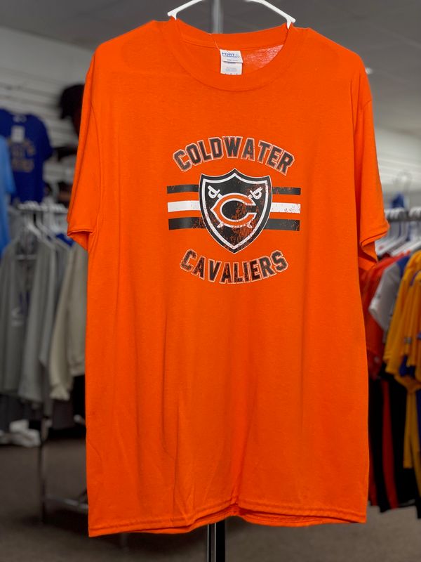 Port &amp; Company® - Core Blend Tee. PC55 Orange M
