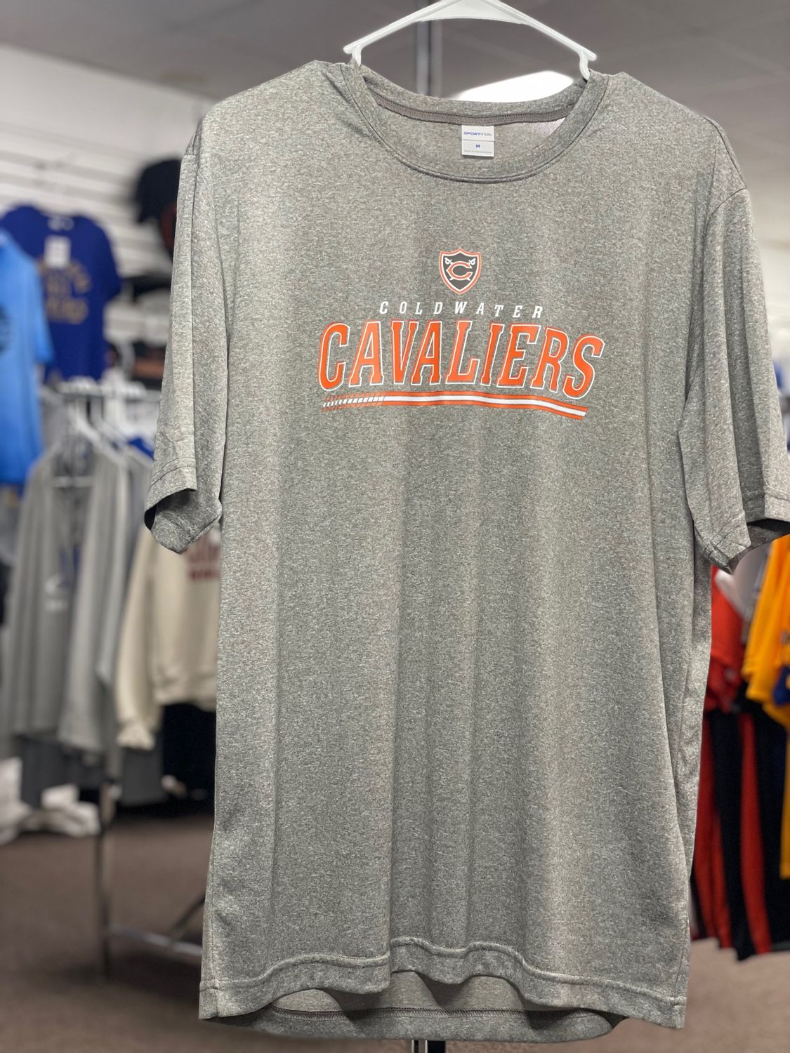 Sport-Tek® Heather Contender Tee. ST360 Vintage Heather M