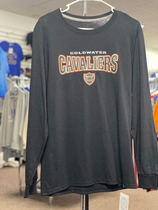 Russell Essential Long Sleeve Tee 64LTTM BLACK M