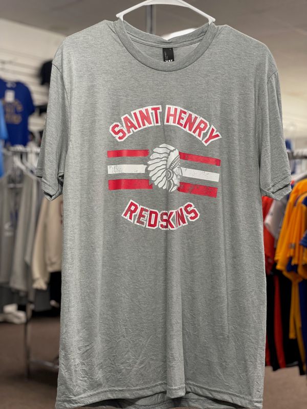 District Perfect Tri Tee - DM130 Heathered Grey M