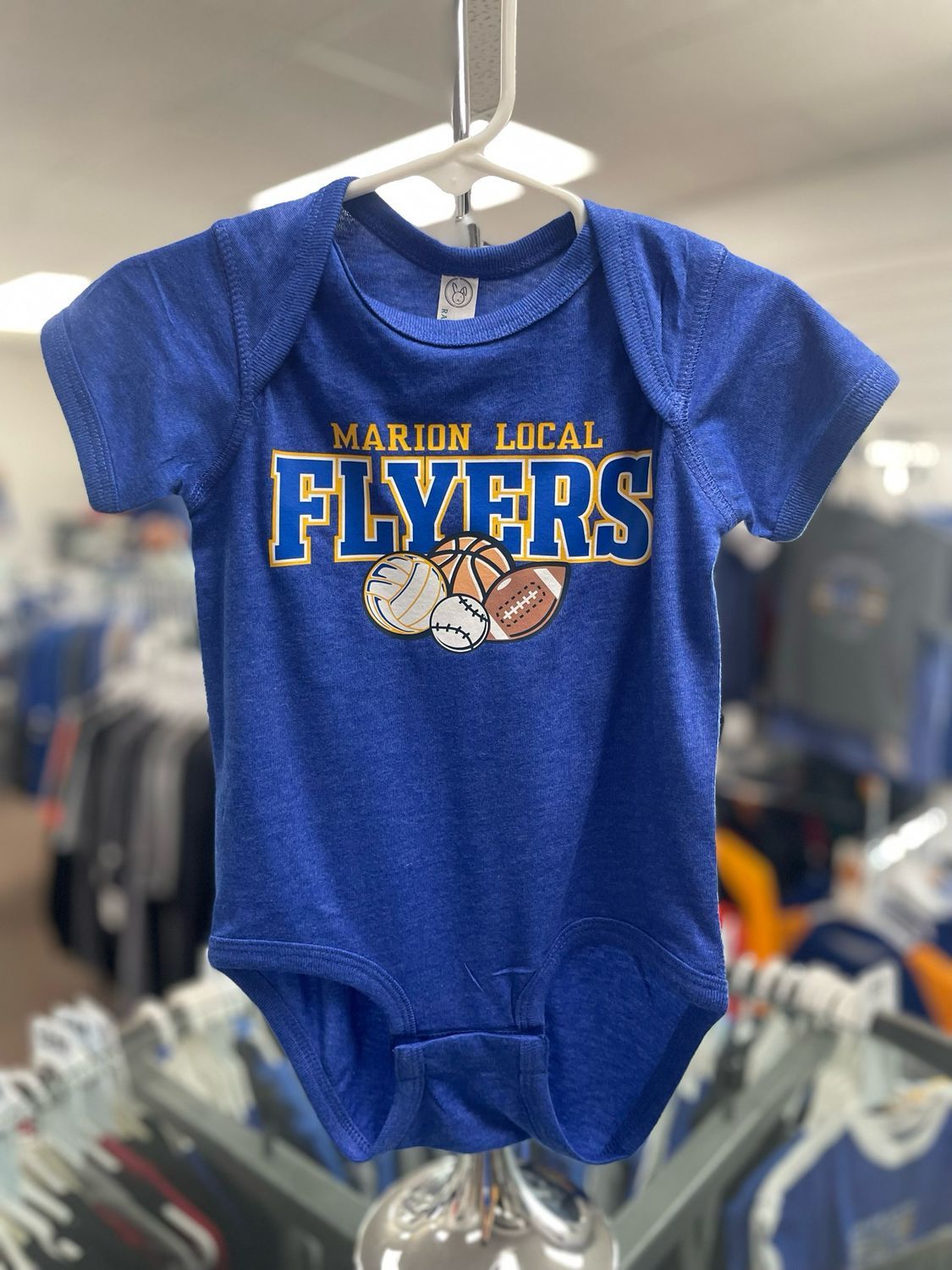 Rabbit Skins Infant Fine Jersey Bodysuit 4424 Vintage Royal 18M