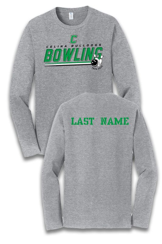 Port &amp; Co Fan Favorite Fleece Crewneck Sweatshirt _ Celina Bowling