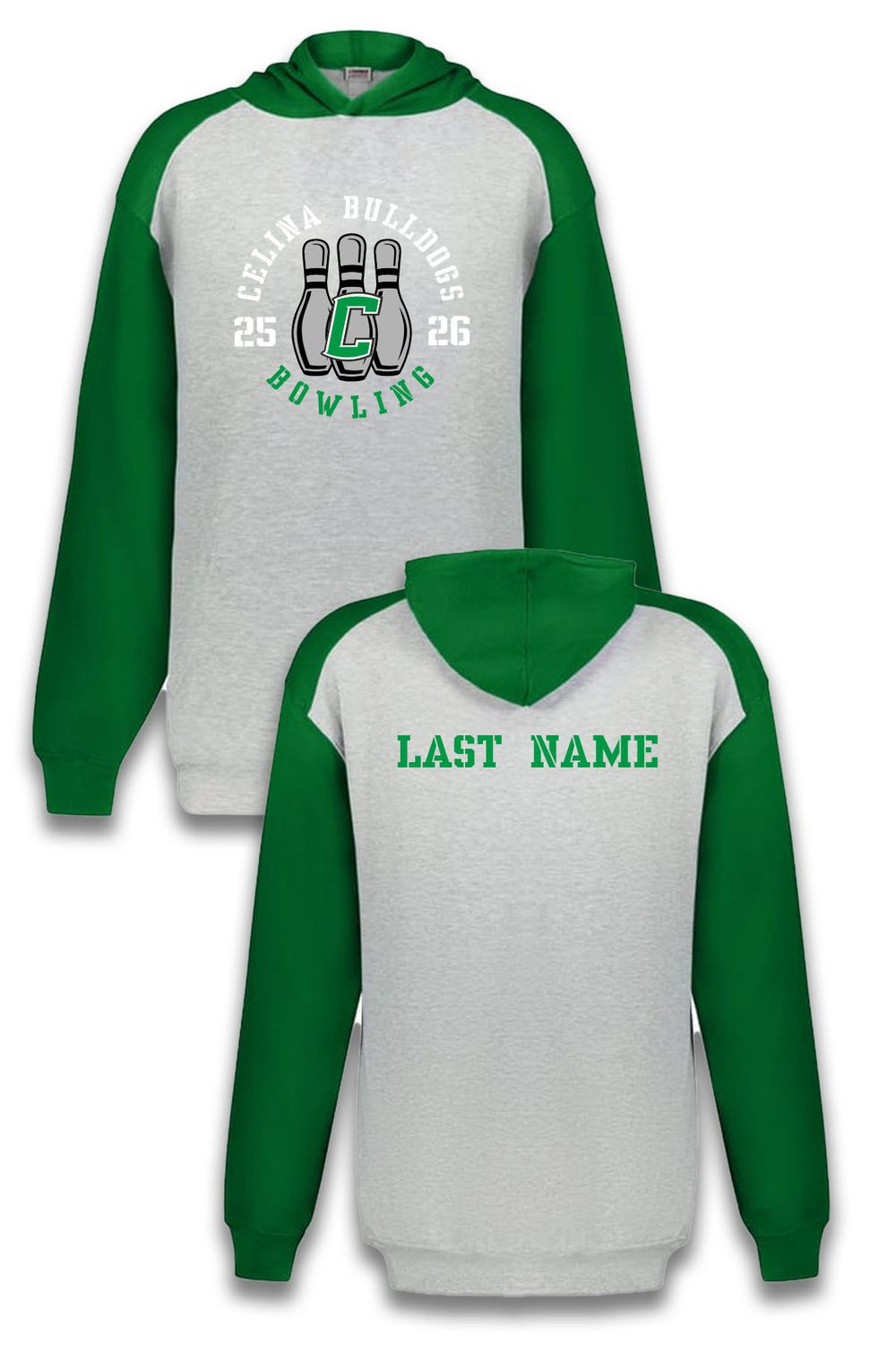 ATHLETIC FLEECE SPORT HOODIE _ Celina Bowling