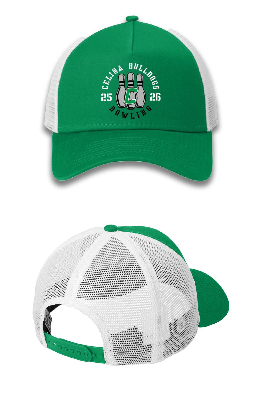 New Era Snapback Trucker Cap _ Celina Bowling