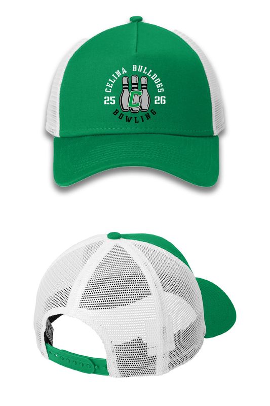 New Era Snapback Trucker Cap _ Celina Bowling