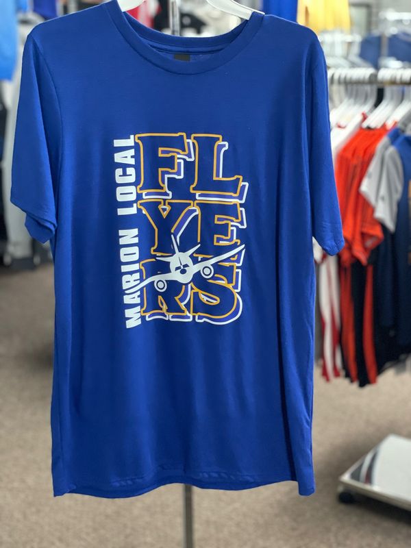 District Youth Perfect Tri Tee. DT130Y Deep Royal L