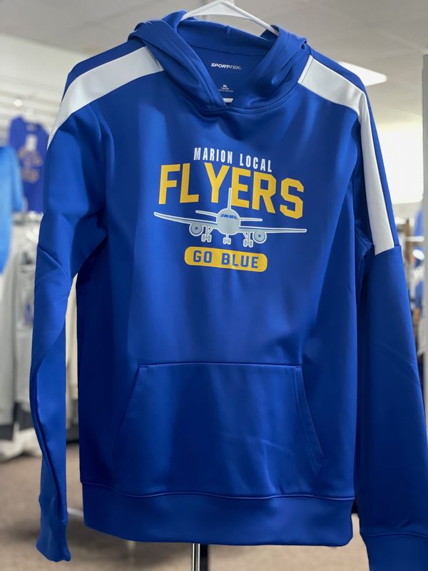 Sport-Tek - Pullover - RYL/WHT - YST255  YOUTH EXTRA LARGE