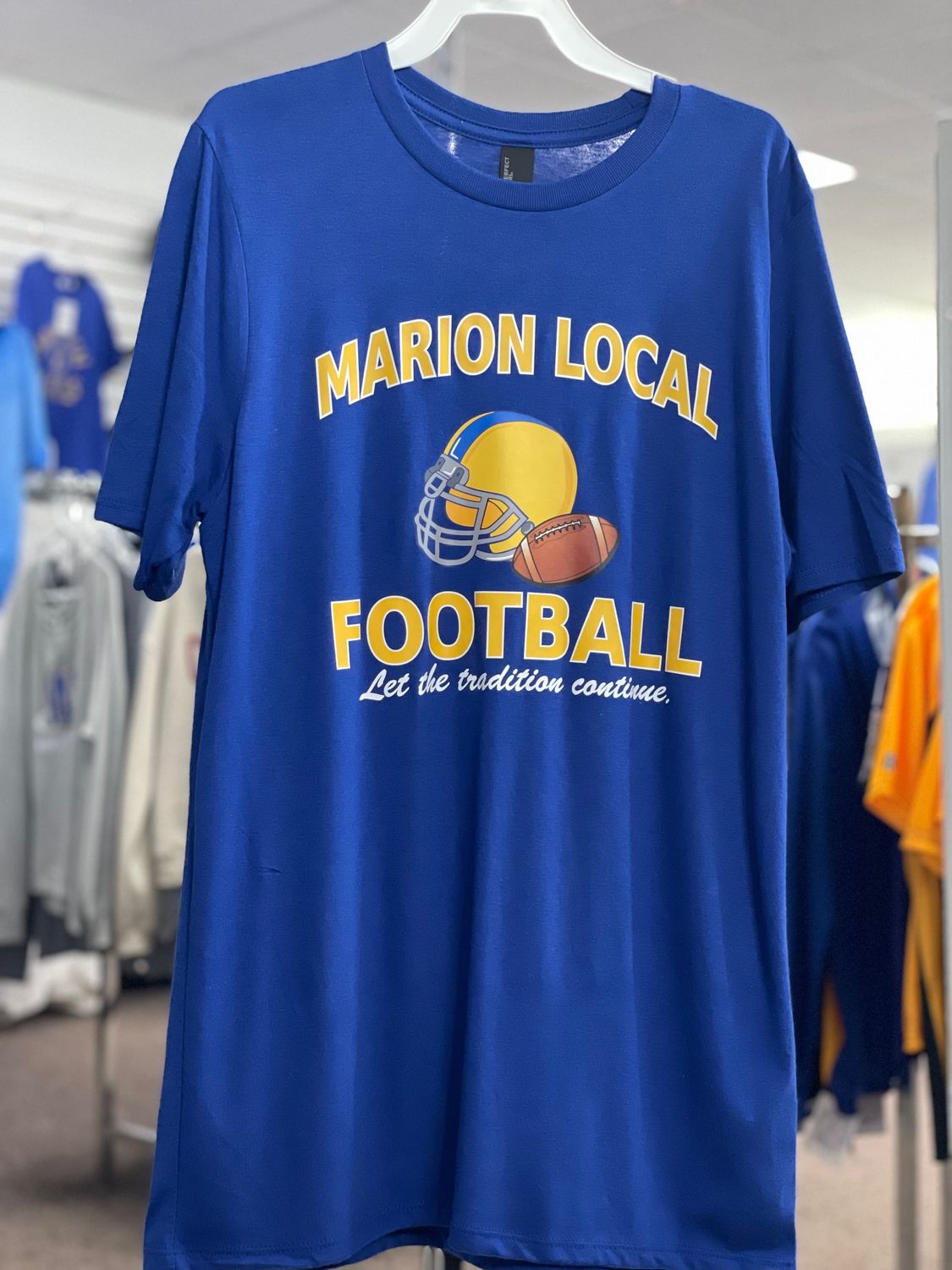 District Youth Perfect Tri Tee. DT130Y Deep Royal XL