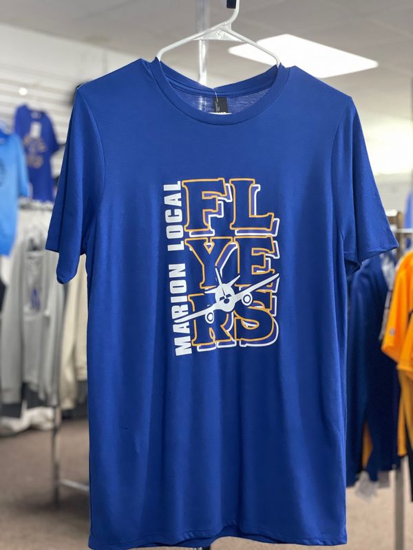 District Youth Perfect Tri Tee. DT130Y Deep Royal XL