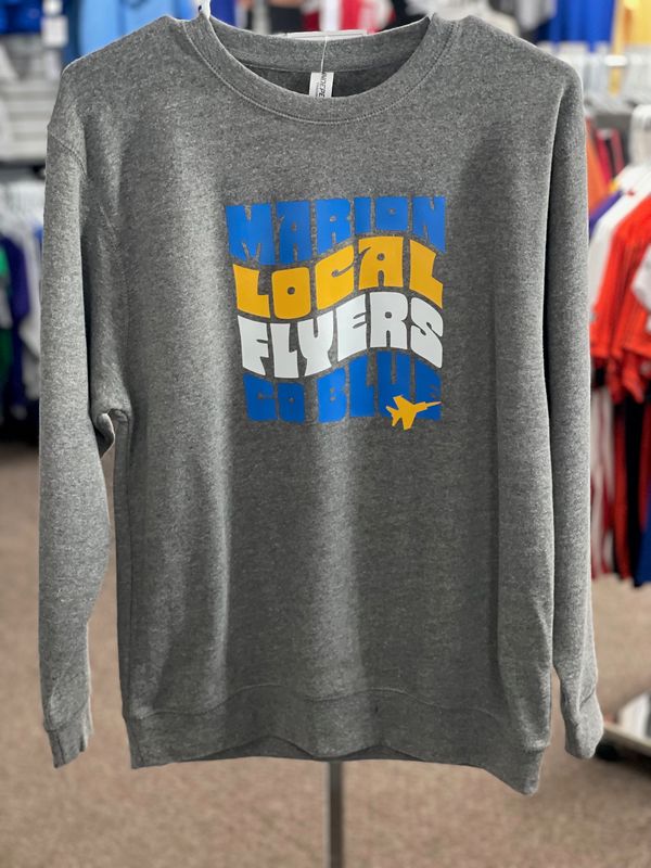 Independent Trading Co. Youth Lightweight Special Blend Crewneck Sweatshirt PRM15YSBC Nickel M