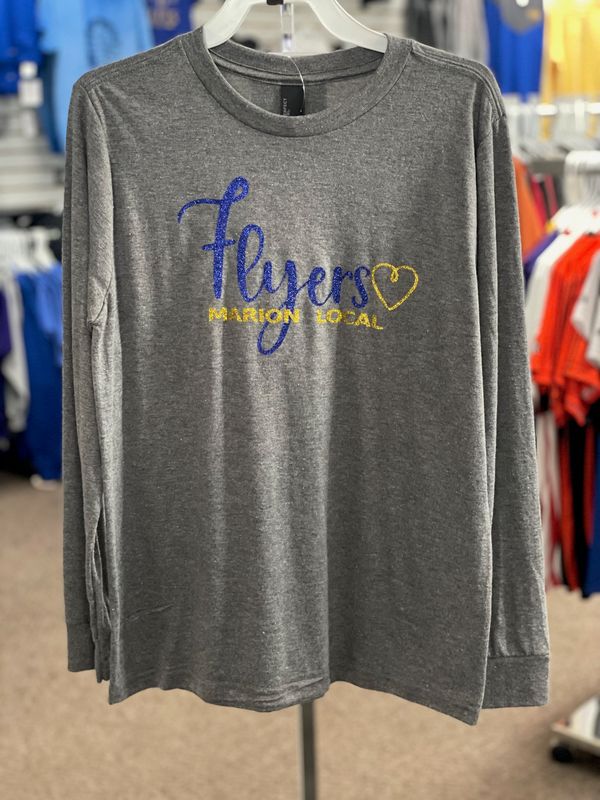 District - Long Sleeve - GRY - DT132Y YM