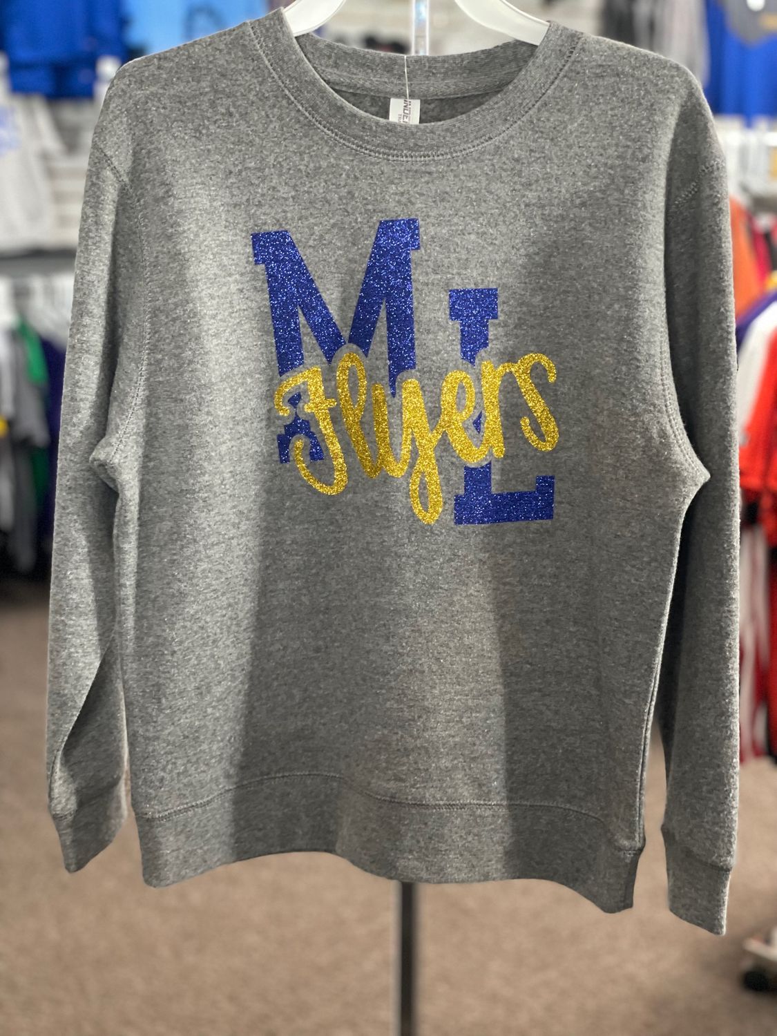 Independent - Crewneck - NCKL GRY - 15YSBC YS