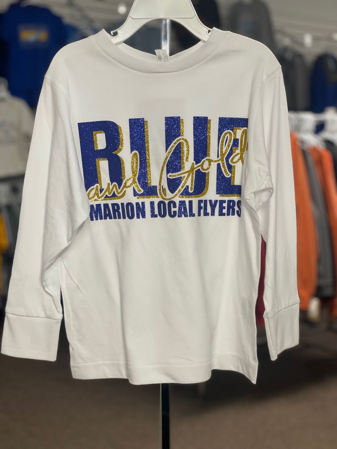 LAT Youth Fine Jersey Long Sleeve Tee 6201L White S