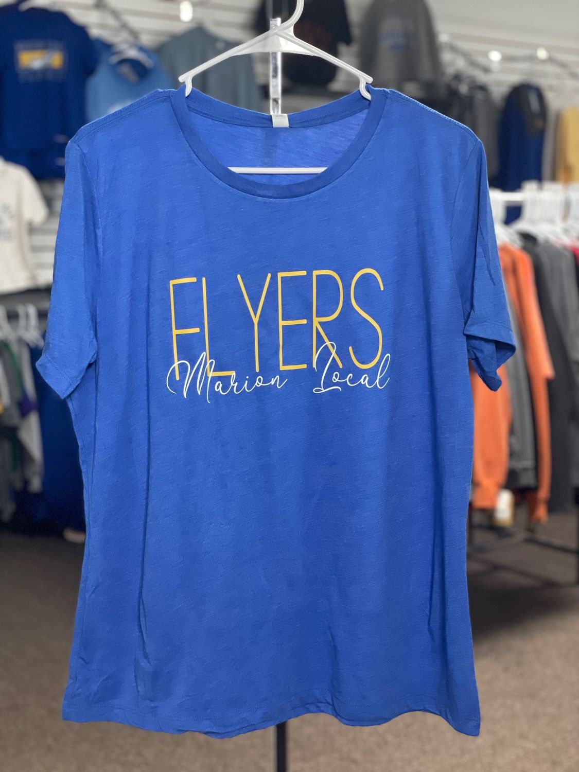 BELLA+CANVAS Ladies Triblend T-shirt 6413 - True Royal Triblend - True Royal Triblend LARGE