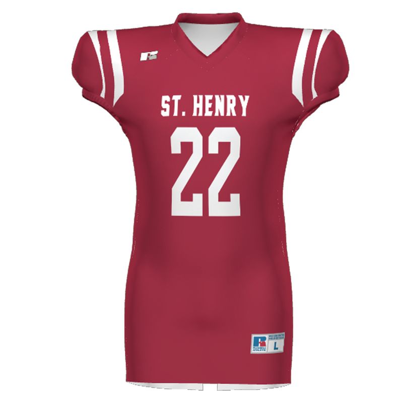 St Henry_  Sublimated Gameday Football Jersey