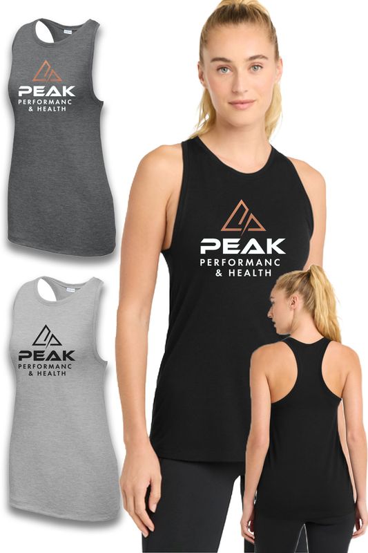 SPORT-TEK WOMEN’S HIGH NECK RAZOR BACK LST402
