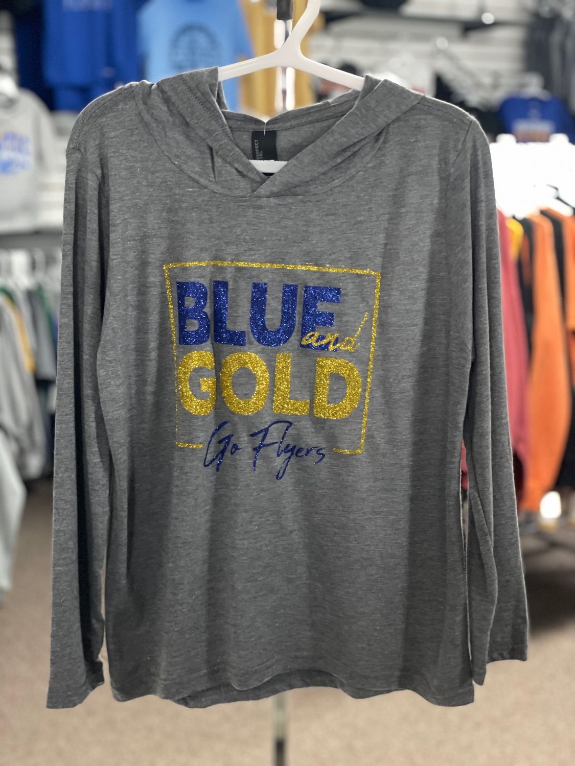 District ® Youth Perfect Tri ® Long Sleeve Hoodie DT139Y Grey Frost M