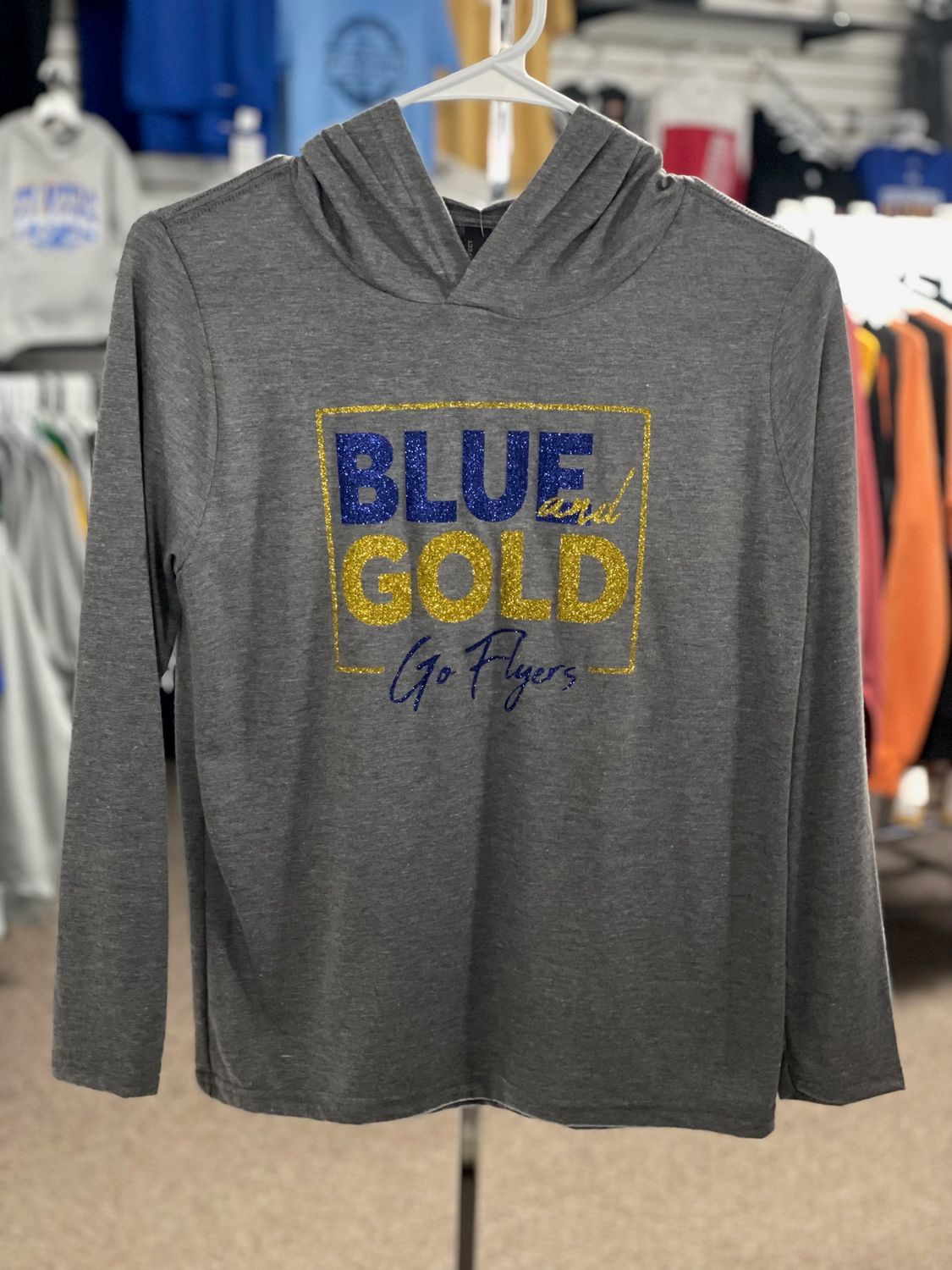 District ® Youth Perfect Tri ® Long Sleeve Hoodie DT139Y Grey Frost S