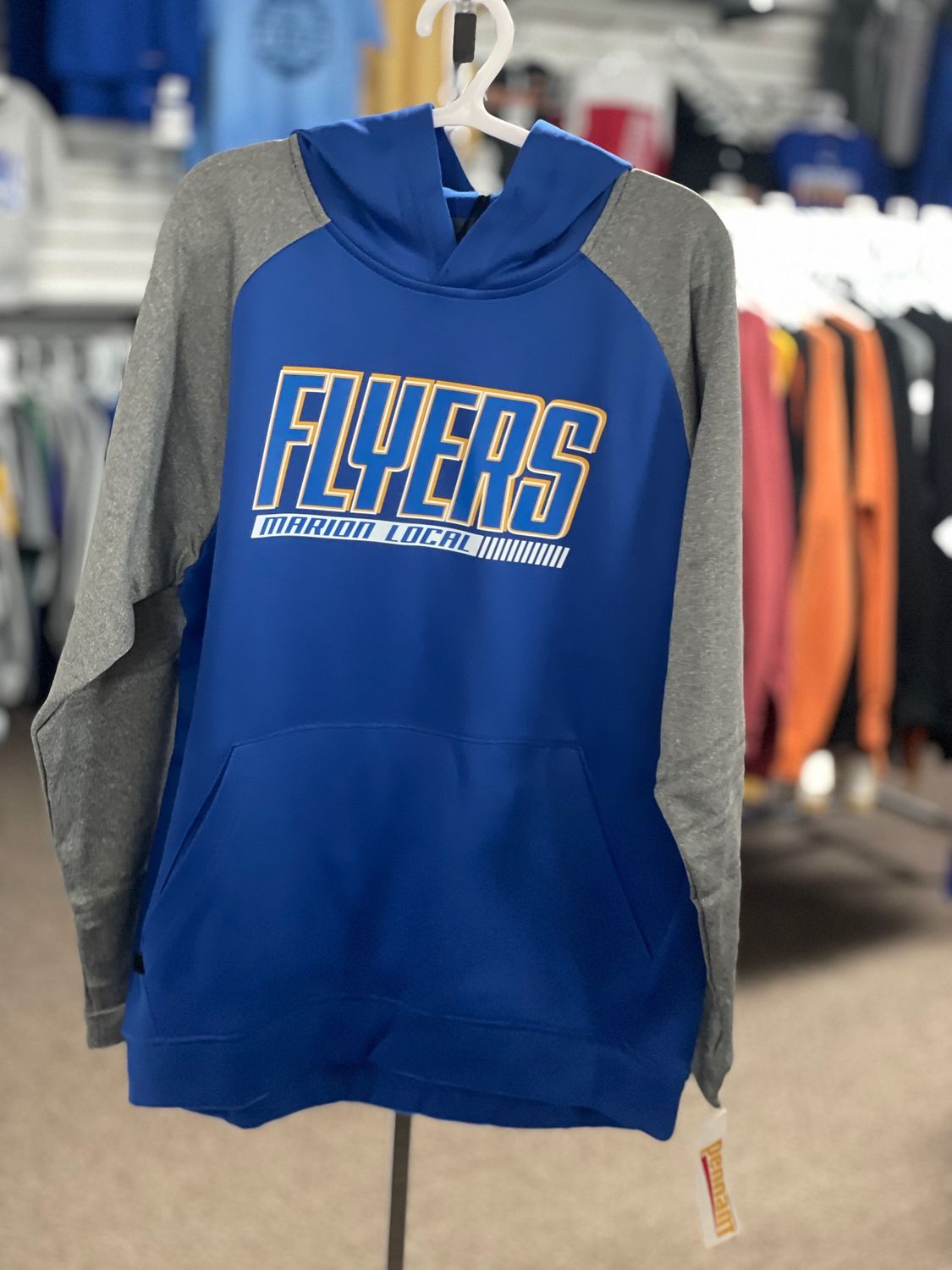 C/O Pennant Youth Interceptor Hoodie - Royal/Grey -  Y1720 ROYAL/GREY YOUTH LARGE