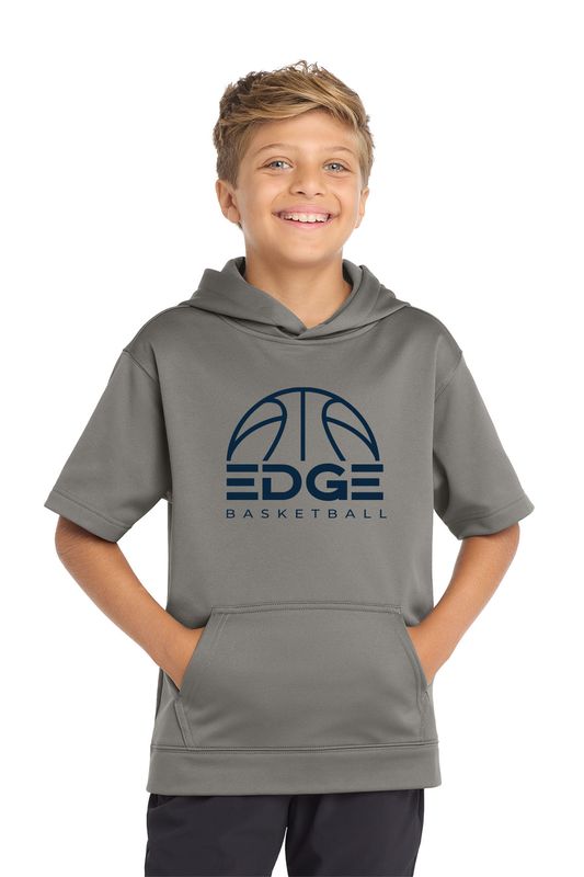 THE EDGE _ YOUTH Fleece Short Sleeve Hoodie YST251