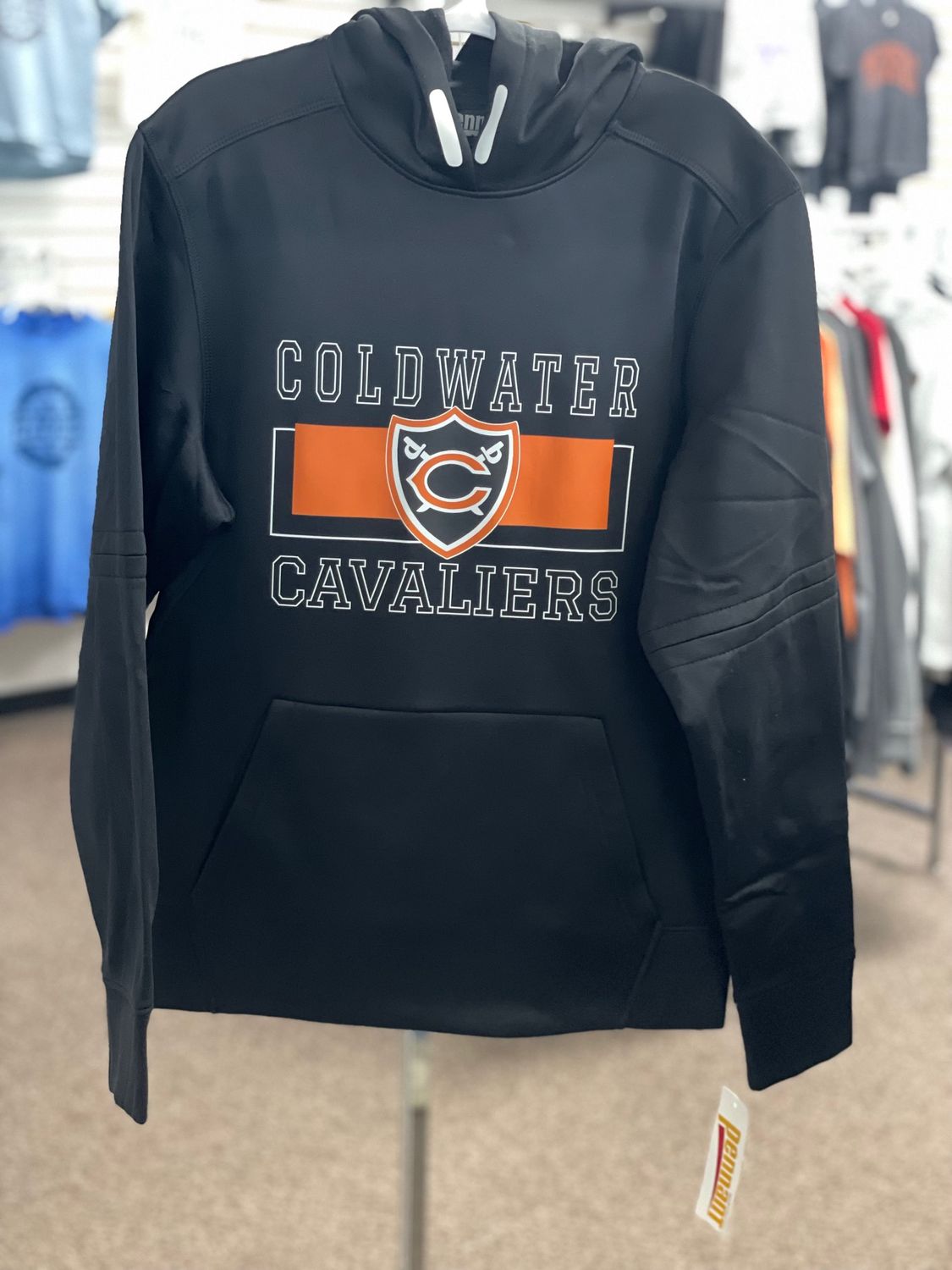 YOUTH SMALL Pennant Youth Interceptor Hoodie -CW- Y1720 BLACK/GREY