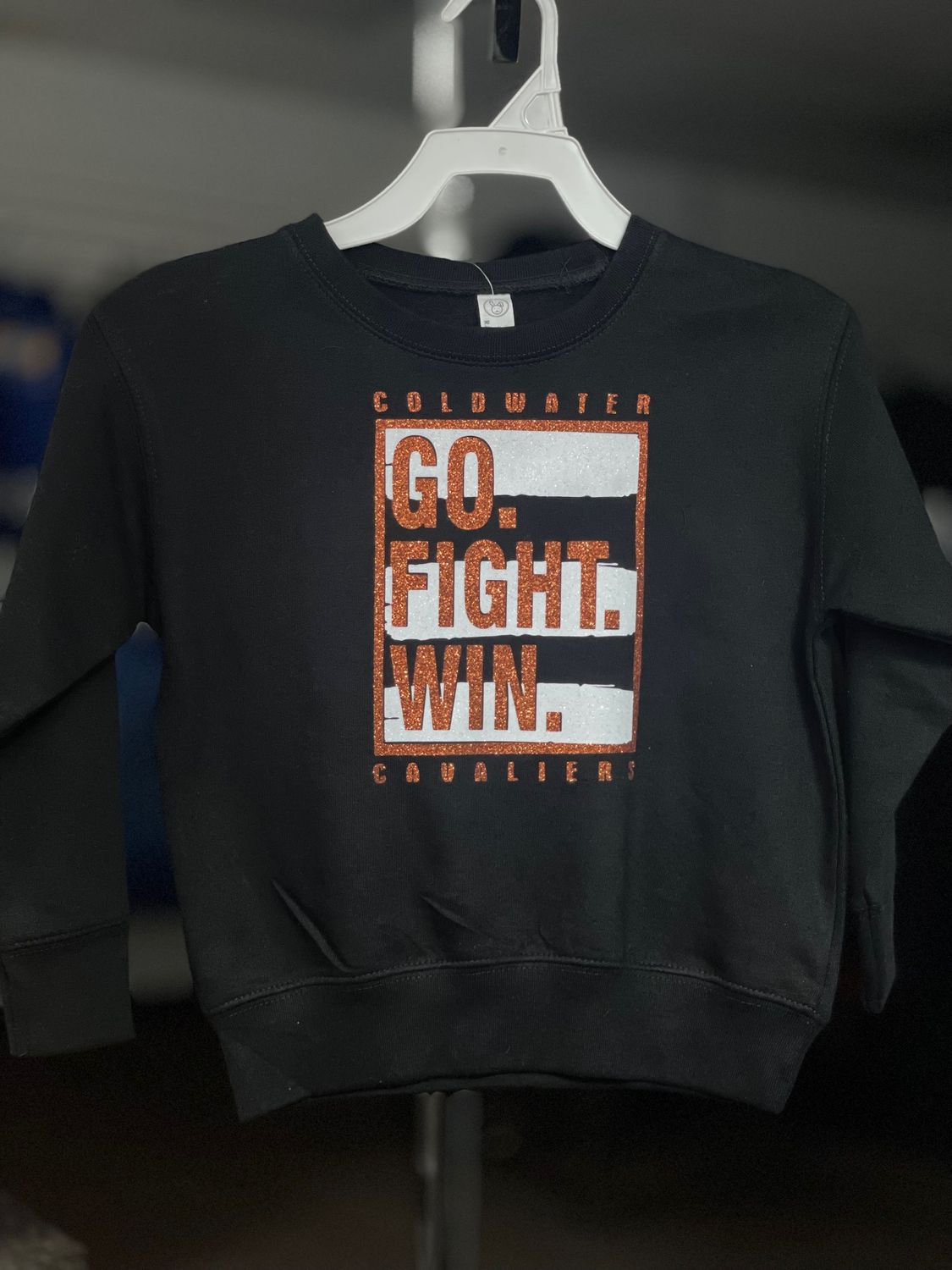 Rabbit Skins Toddler Fleece Crewneck Sweatshirt 3317 5/6 Black