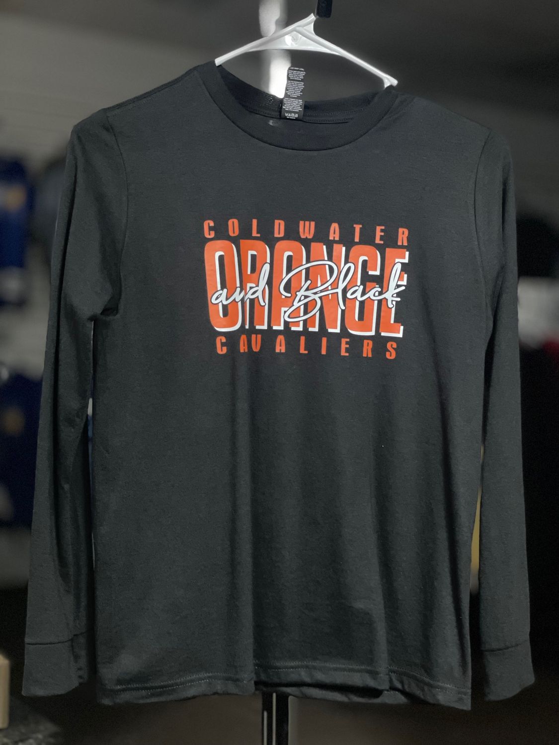 District® Youth Perfect Tri® Long Sleeve Tee DT132Y Black M