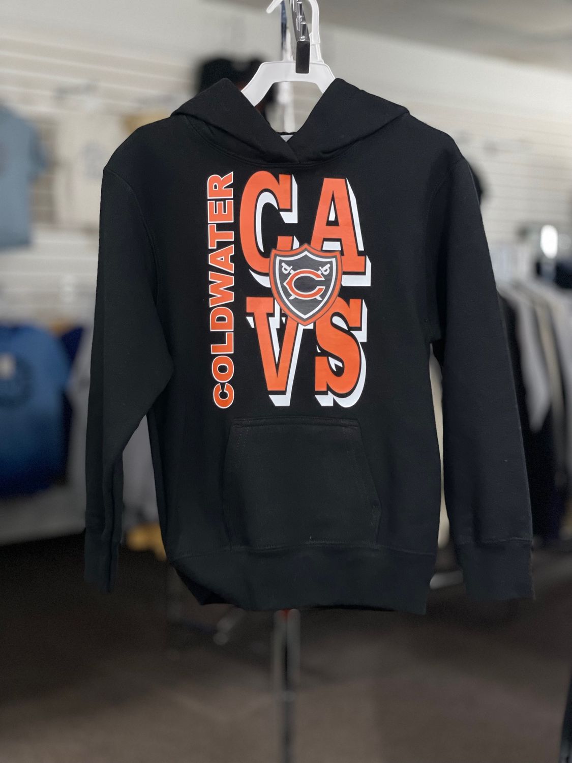 Port &amp; Company - Youth Core Fleece Pullover Hooded Sweatshirt. PC90YH Jet Black S