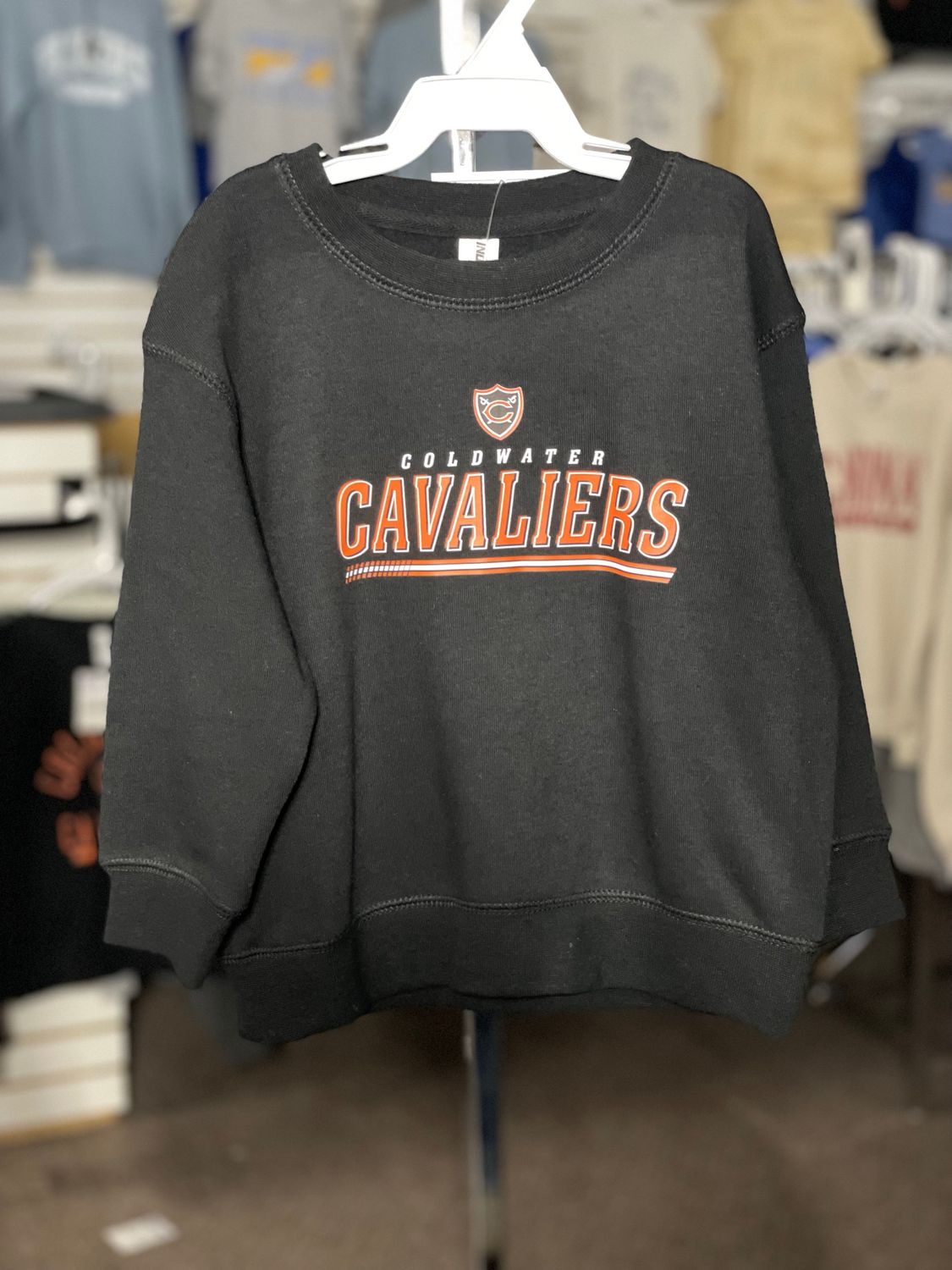 Independent Trading Co. Toddler Lightweight Special Blend Crewneck Sweatshirt PRM10TSBC Black 2T