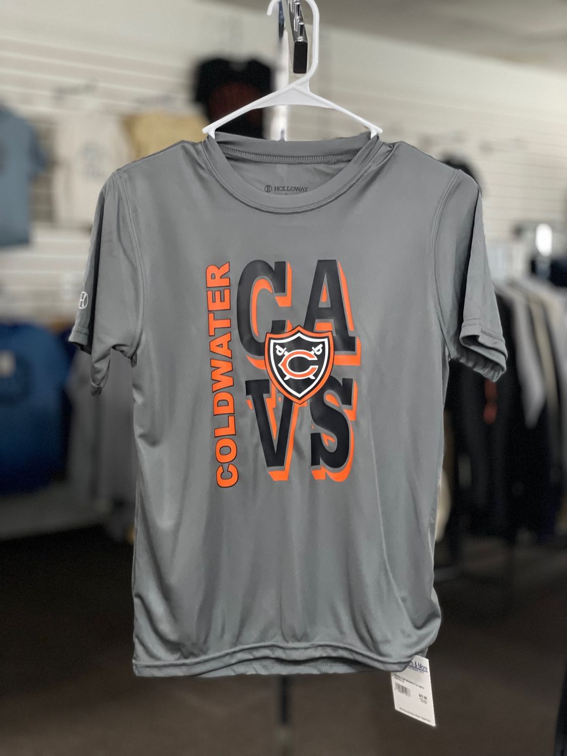 Holloway Youth Momentum Tee 222819 GRAPHITE M