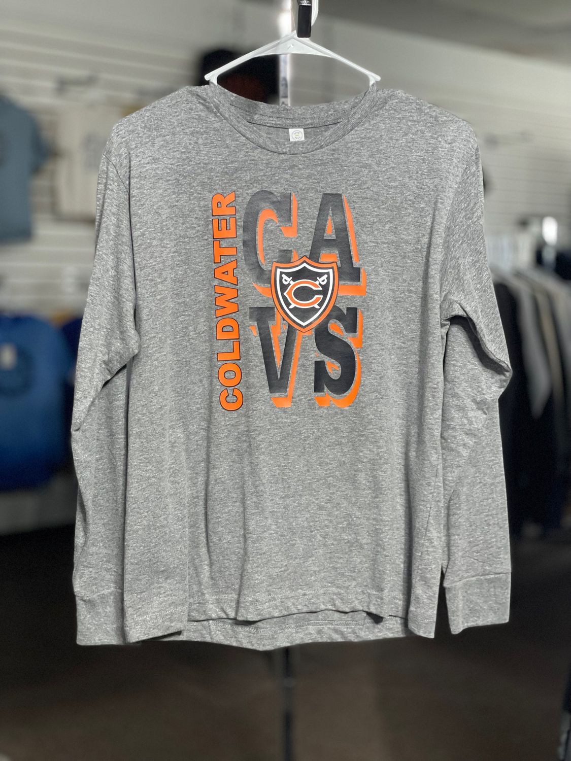 LAT Youth Fine Jersey Long Sleeve Tee 6201 Granite Heather L