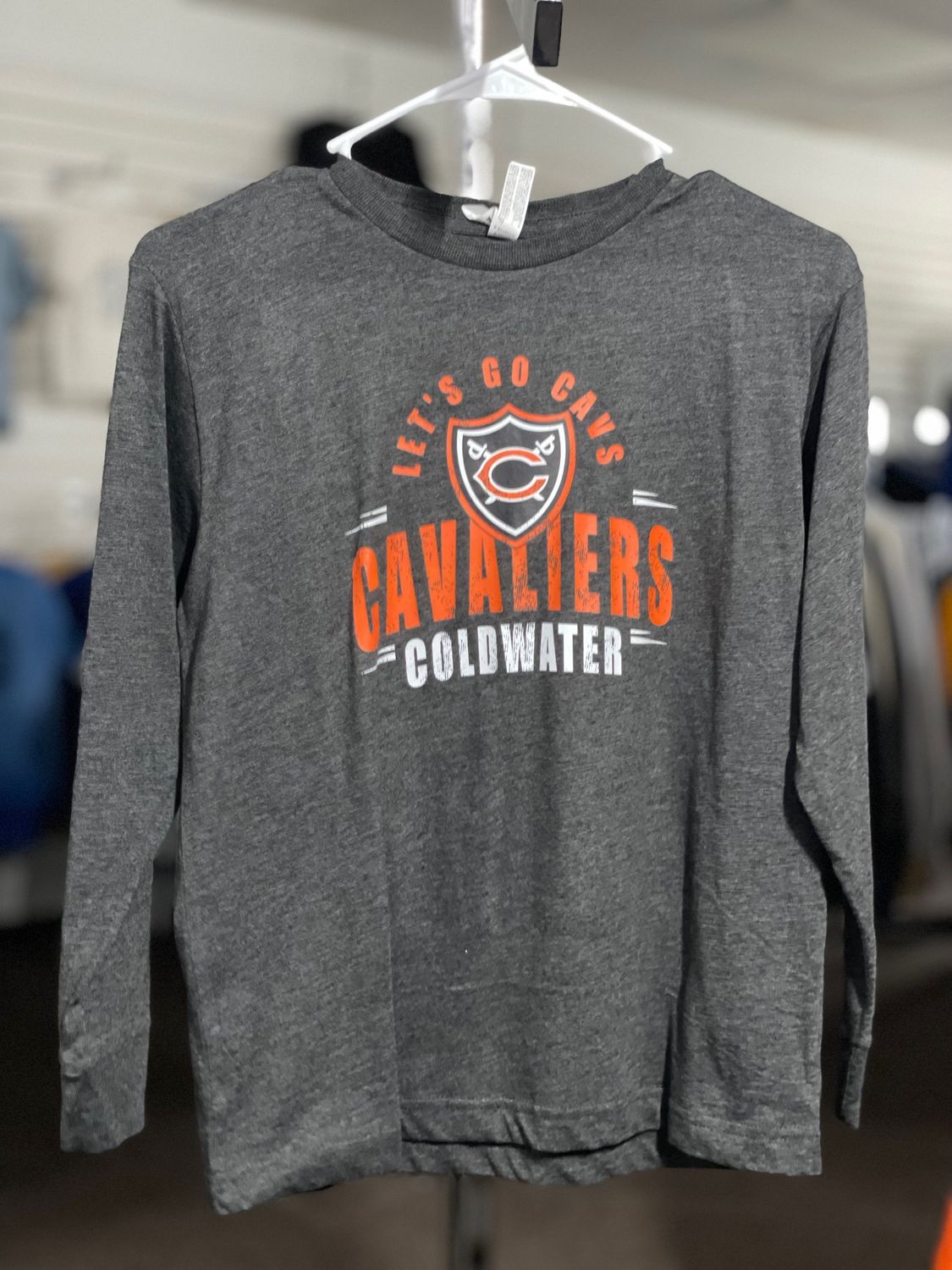 LAT Youth Fine Jersey Long Sleeve Tee 6201 M Vintage Smoke