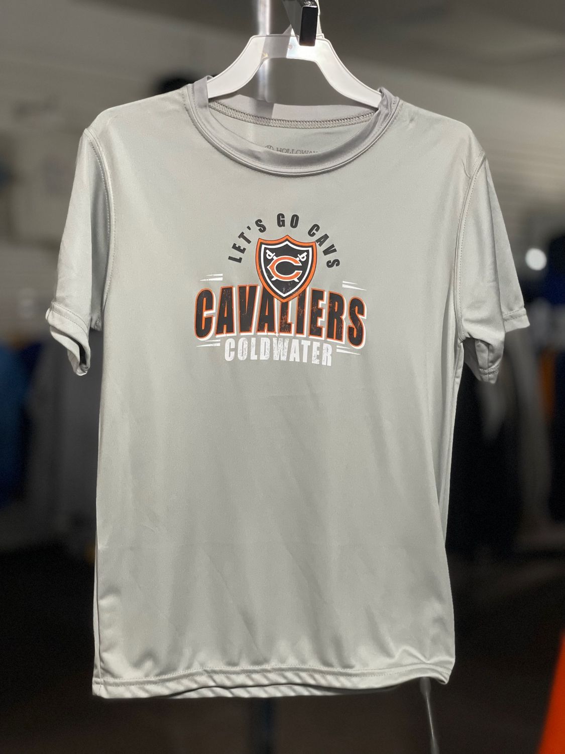 Holloway Youth Momentum Tee 222819 SILVER S