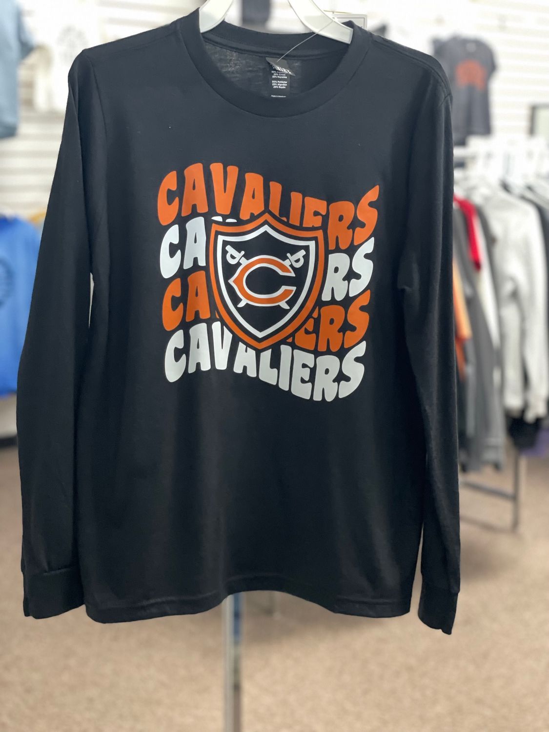 District® Youth Perfect Tri® Long Sleeve Tee DT132Y Black L