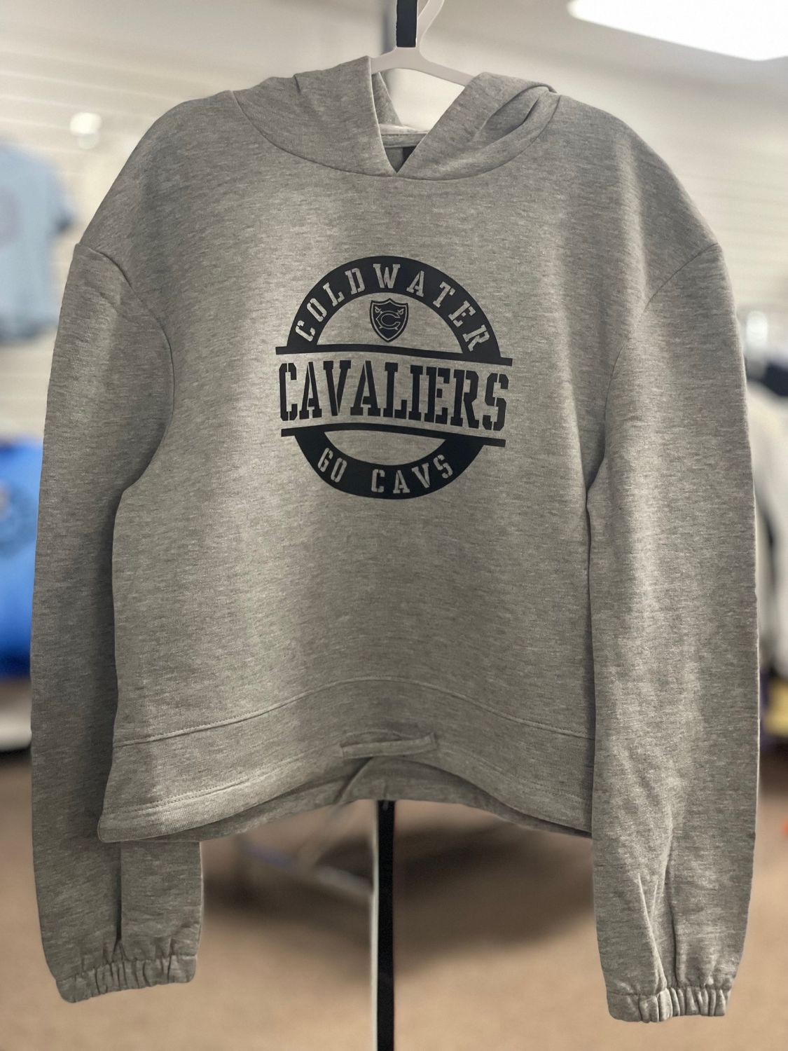 Youth Maria Hooded Sweatshirt - Heather - YL - Dallas - CW