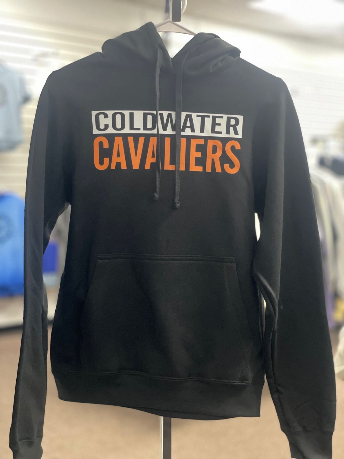 Port &amp; Company® Fan Favorite Fleece Pullover Hooded Sweatshirt. PC850H Jet Black S