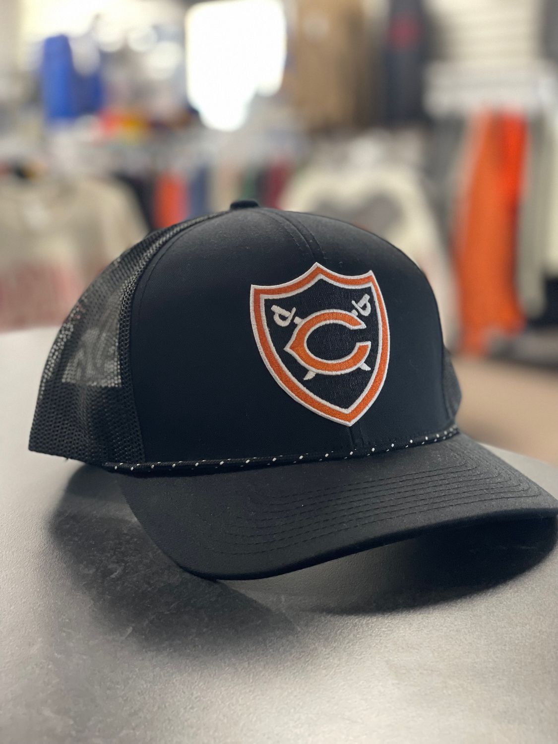 Pacific Trucker Snapback Braid Cap BLACK OS