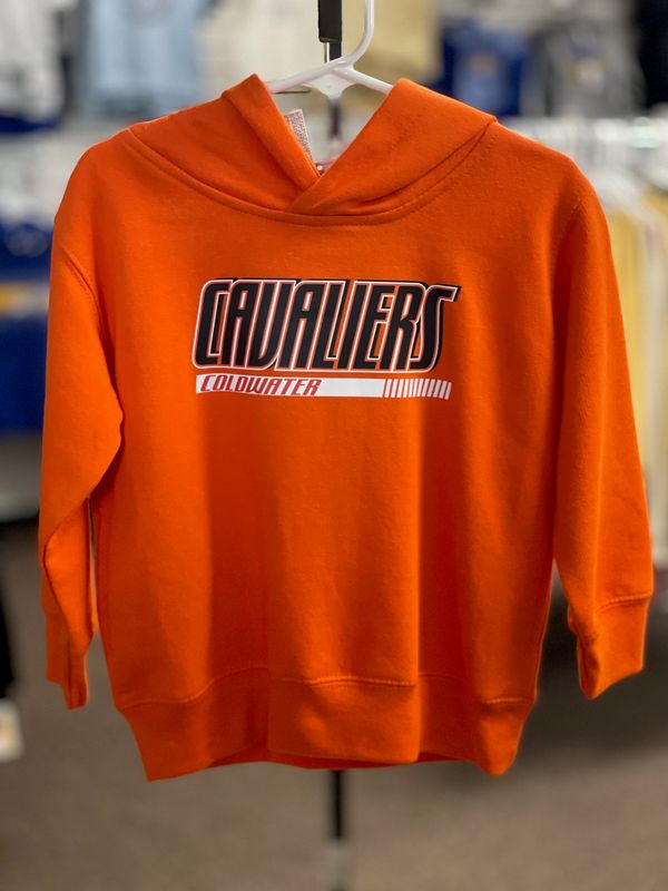 Rabbit Skins Toddler Pullover Fleece Hoodie 3326 Orange 2T