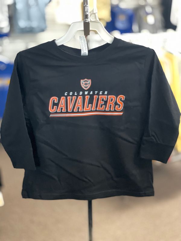 Rabbit Skins Toddler Long Sleeve Fine Jersey Tee 3302 Black 4T