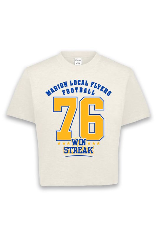 76- WOMEN’S HEAVYWEIGHT SIDNEY CROP TEE