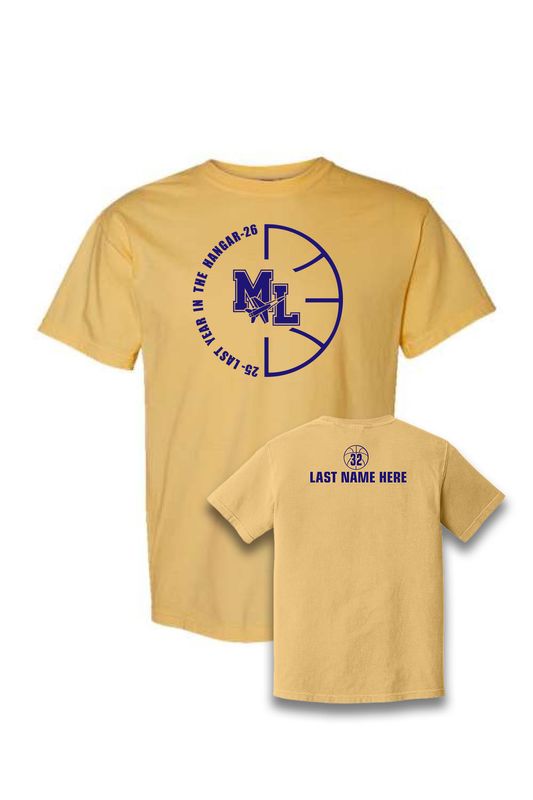 Comfort Colors Garment Dyed Heavyweight T-shirt - 1717 - Basketball