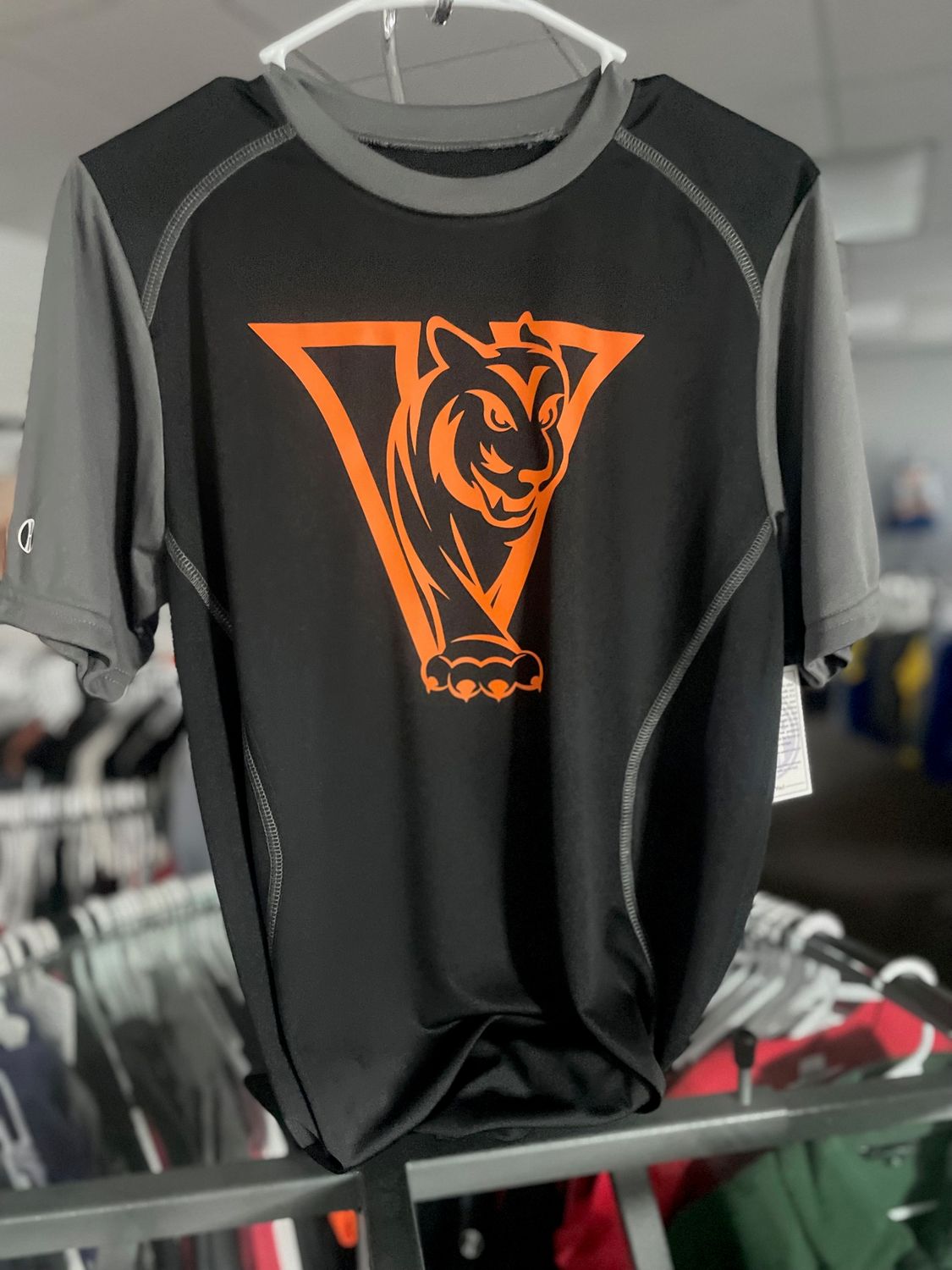 Youth Piston Shirt Black/Carbon XL