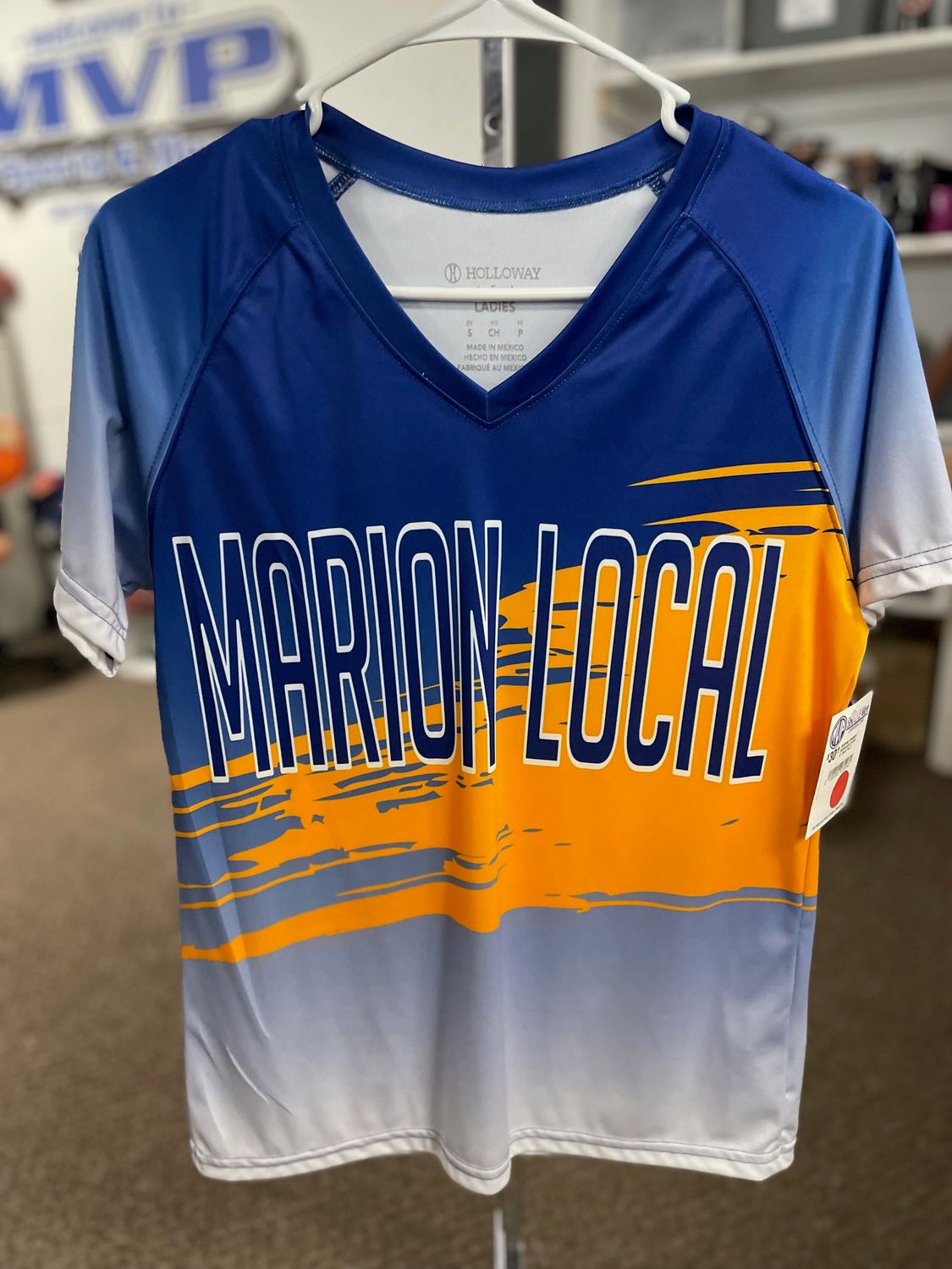 Holloway Freestyle Sublimation Ladies V-Neck Tee S