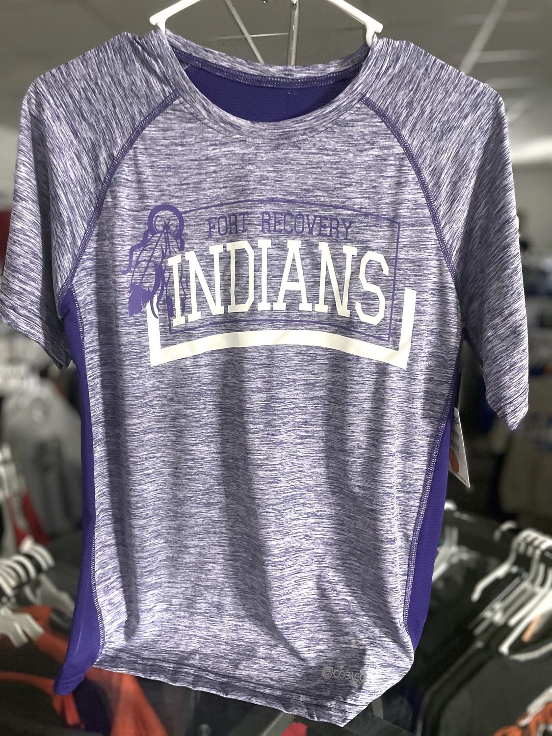 Holloway Youth Electrify CoolcoreÂ® Tee PURPLE HEATHER L