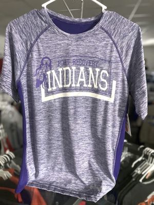 Holloway Youth Electrify CoolcoreÂ® Tee PURPLE HEATHER L