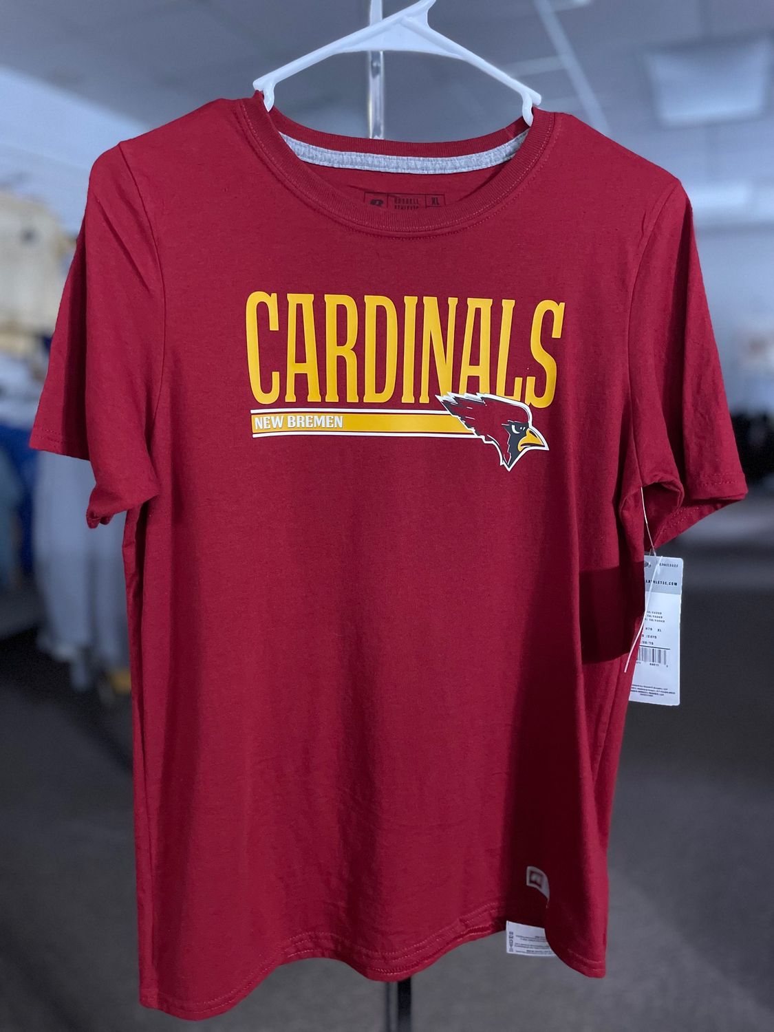Russell Youth Essential Tee CARDINAL XL