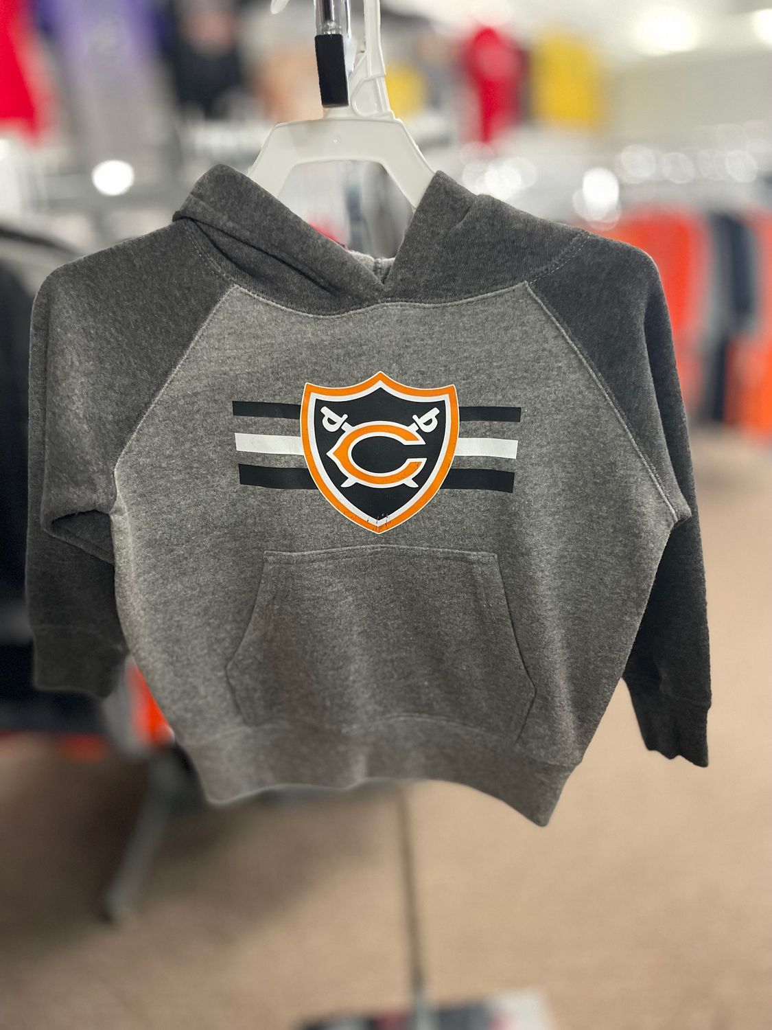 Independent Trading Co. Toddler Special Blend Raglan Hooded Sweatshirt_PRM10TSB Nickel/ Carbon 2T