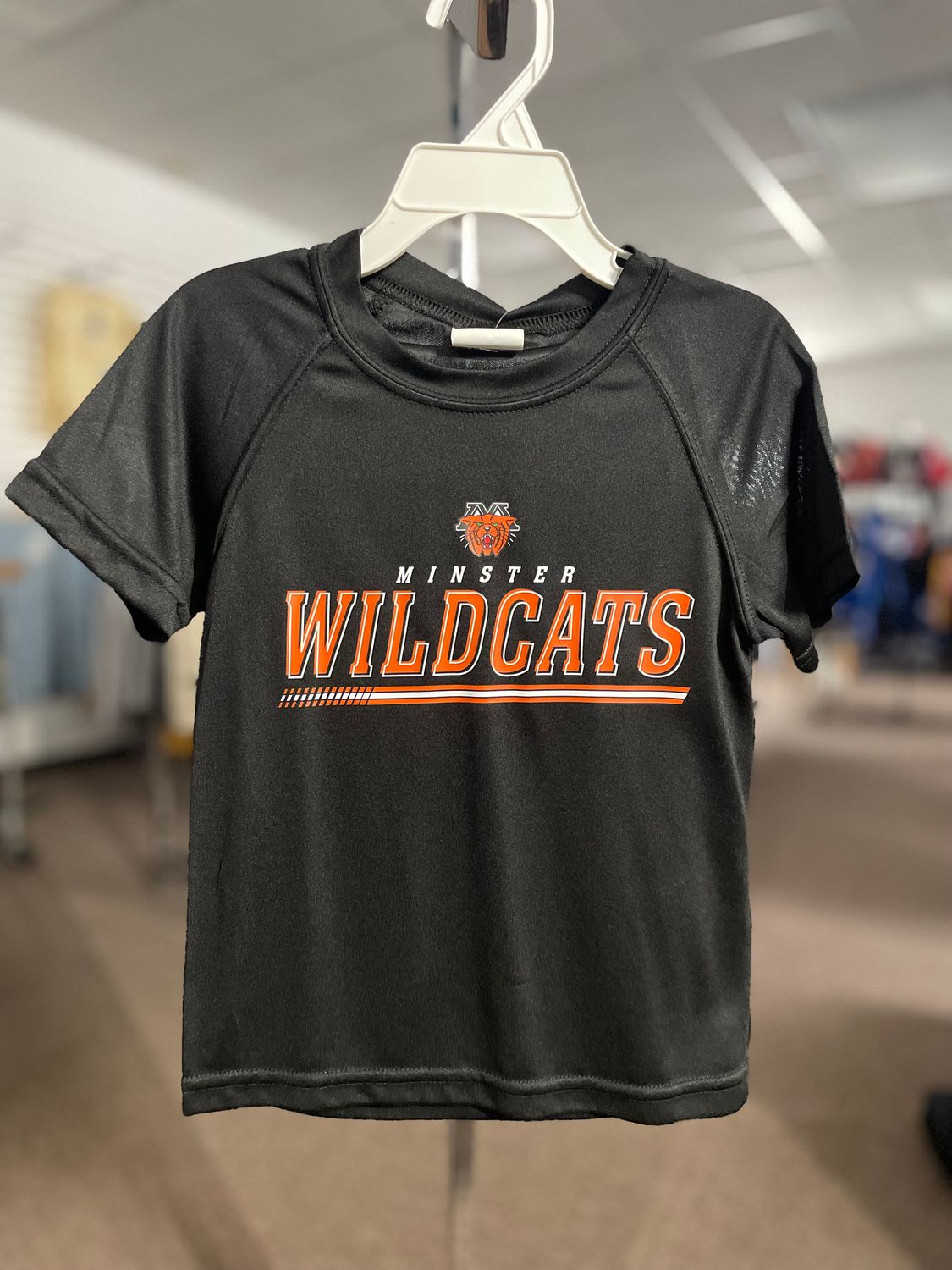 Augusta Youth  Attain Wicking Raglan Sleeve Tee 2791 BLACK XS