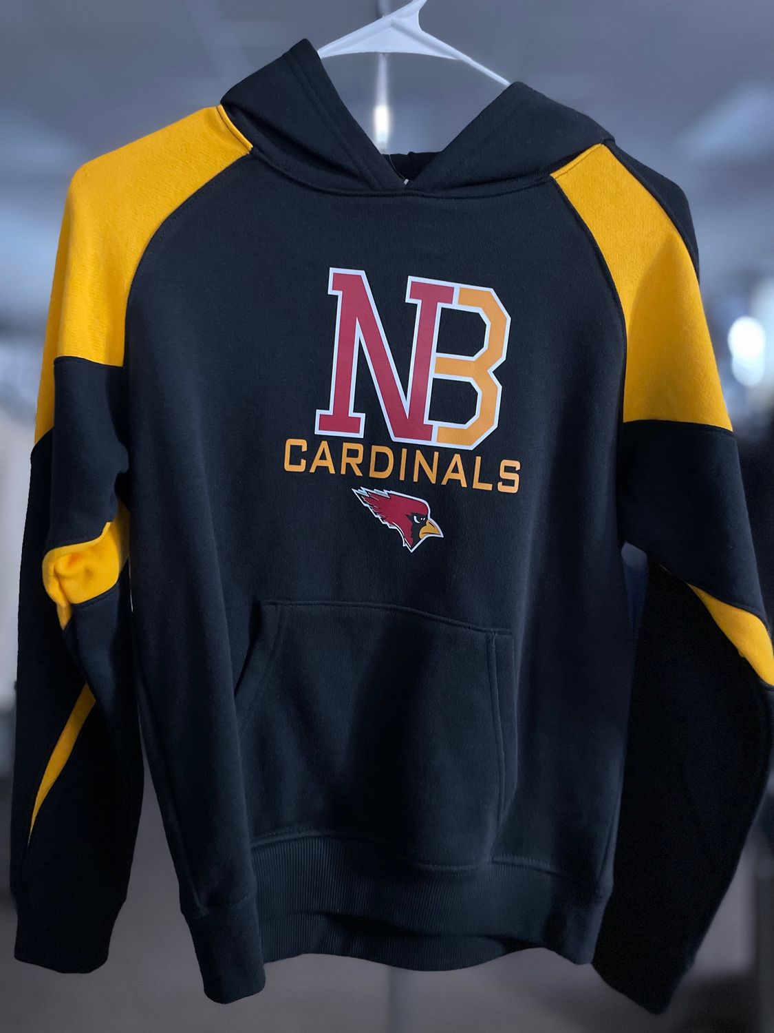 Holloway YOUTH PROSPECT HOODIE BLACK/LIGHT GOLD L