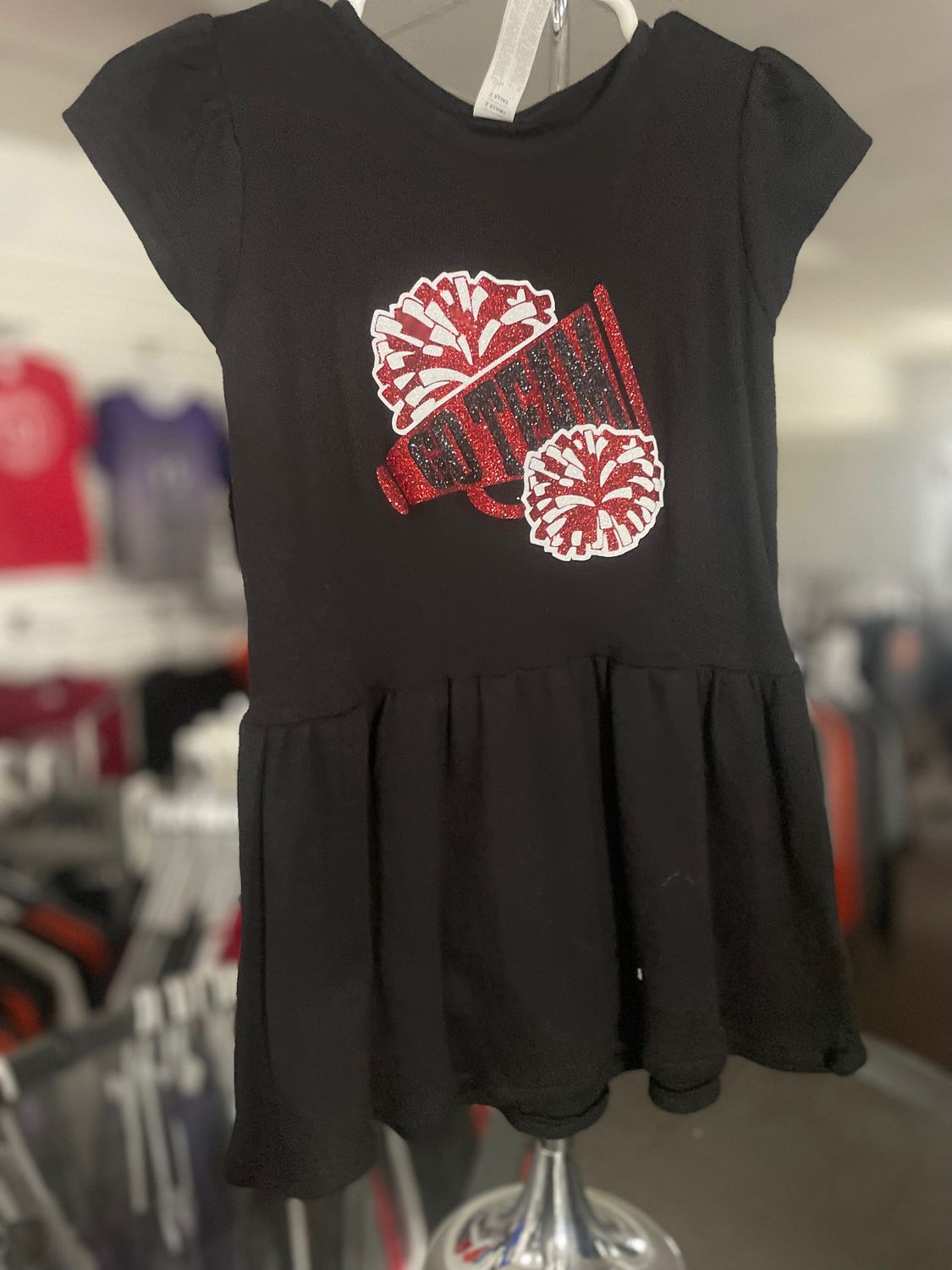 Rabbit Skins Toddler Baby Rib Dress 5323 2 Black